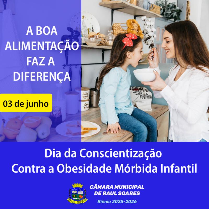 Dia da Conscientização Contra a Obesidade Mórbida Infaltil