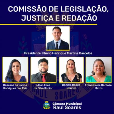 COMISSÃO DE LEGISLAÇÃO, JUSTIÇA E REDAÇÃO