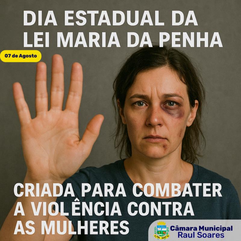 Dia Estadual da Lei Maria da Penha