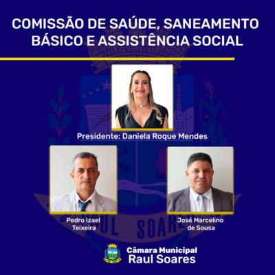 Comissaõ de Saúde , Saneamento Básico e Assistência Social