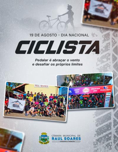 19 DE AGOSTO - DIA NACIONAL DO CICLISTA
