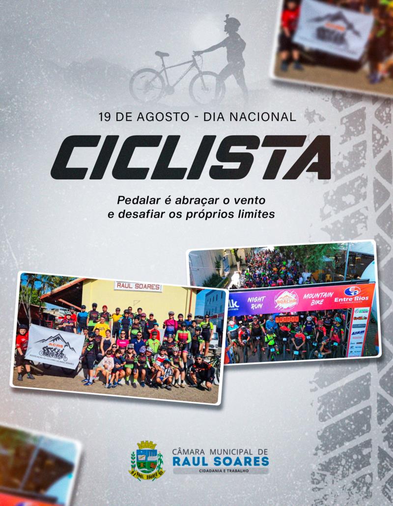 19 DE AGOSTO - DIA NACIONAL DO CICLISTA