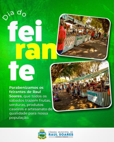 25 DE AGOSTO - DIA DO FEIRANTE