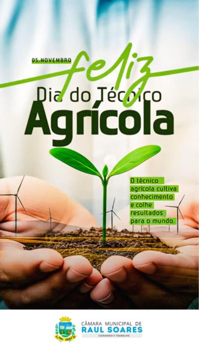 05 de Novembro - Dia do Técnico Agrícola