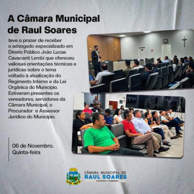 Atualização da Lei Orgânica e Regimento Interno