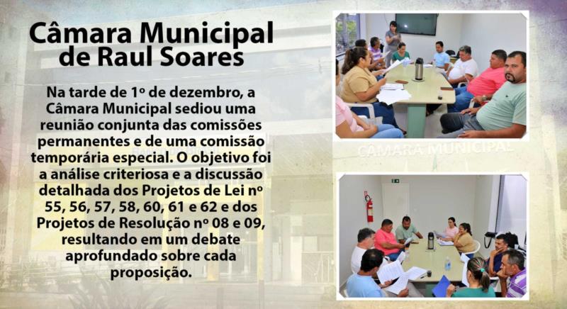 Reunião Conjunta das Comissões