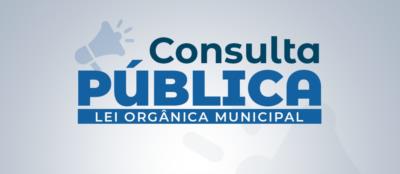 CONSULTA PÚBLICA LEI ORGÂNICA MUNICIPAL