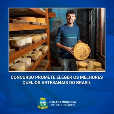 CONCURSO PROMETE ELEGER OS MELHORES QUEIJOS ARTESANAIS DO BRASIL