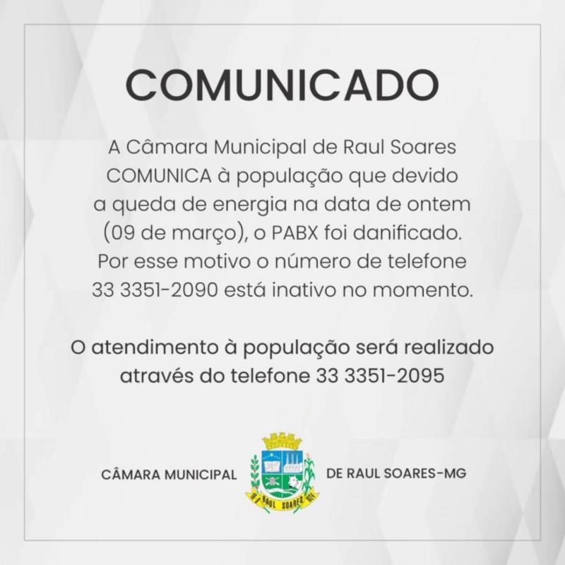COMUNICADO